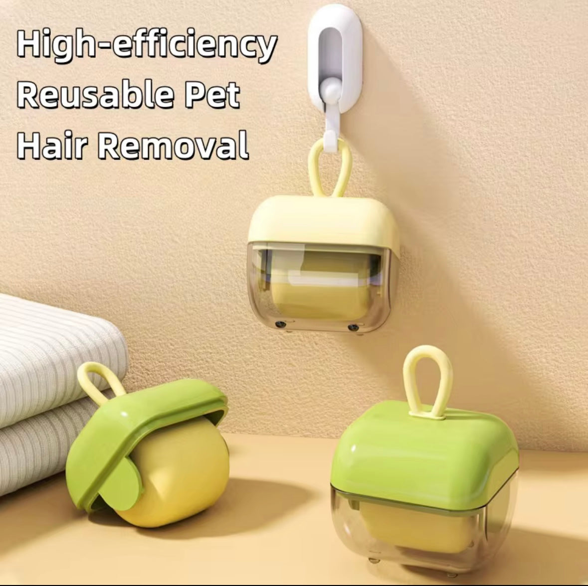 Mini Portable Pet Hair Roller